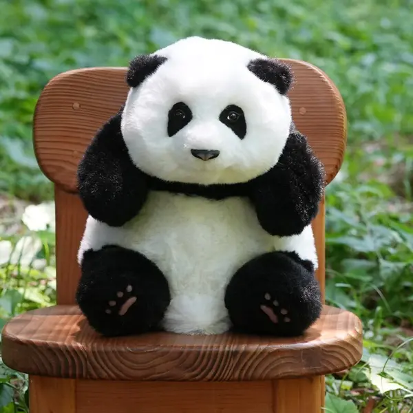 お座りリアルパンダ（ファーファーミニ） | パンダプラネット
