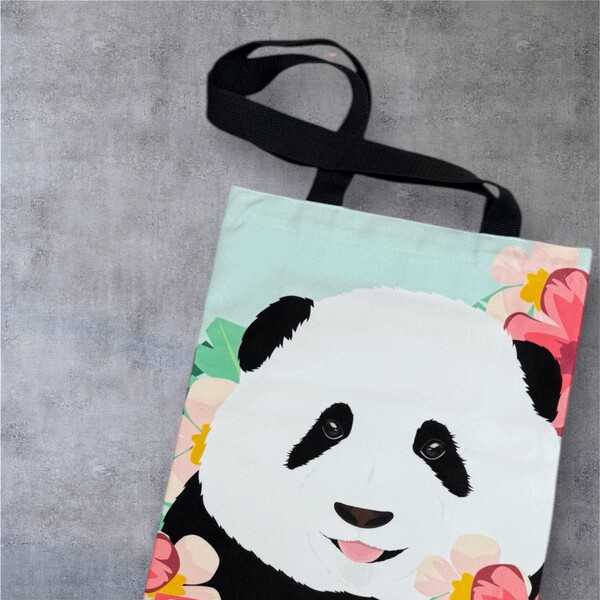 PandaUUトートバッグ(ファーファー)